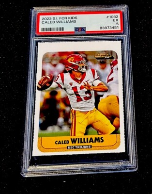 CALEB WILLIAMS ROOKIE SPORTS ILLUSTRATED FOR KIDS SI USC NFL DRAFT 2023 PSA 