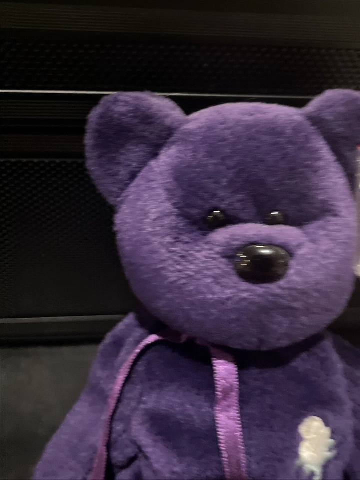 1997 1ª Edição Original Beanie Baby - Autêntica Princesa Diana 👸 - Imagem 4 de 4