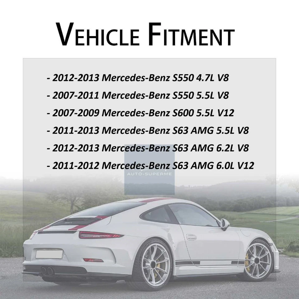 Brazo de control completo delantero inferior trasero 2x para Mercedes-Benz S550 2012-2013 Foto 2 de 4