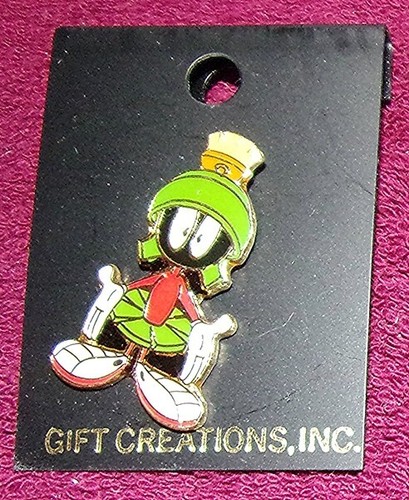 VINTAGE MARTIN DER MARSIANER EMAILLIERTE METALL-ANSTECKNADEL.  NEU. - Bild 1 von 2