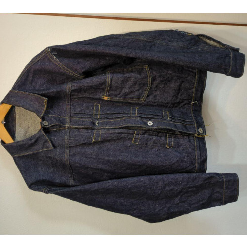 Sugar Cane SC19008 13.5oz Denim jacket S1943 Size: 42 EX Sugar Cane SC19008 13.5oz Denim jacket S1943 Size: 42 EX