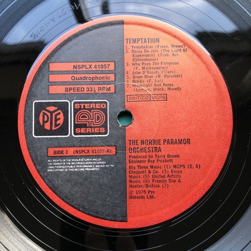 Norrie Paramor TEMPTATION Jazz Pop Classical LP Savage Sonata QUADROPHONIC VG+ - Picture 9 of 12