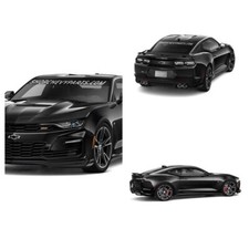 2019-2024 Camaro Quad Exterior Ground Effects 6 Piece Set Black W Hardware Oem