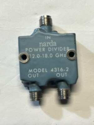 Narda Model: 4316-2 Power Divider. 12.0 - 18.0 GHz.