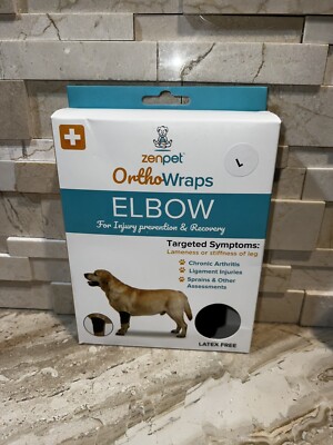 ZenPet Elbow Protector Ortho Wrap For Dogs Size Large