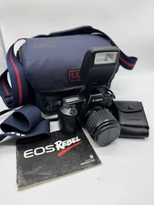 Canon EOS Rebel Camera With Flash