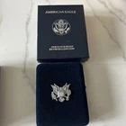 1994-P Proof American Silver Eagle Dollar $1 Box & COA US Mint Bullion OGP