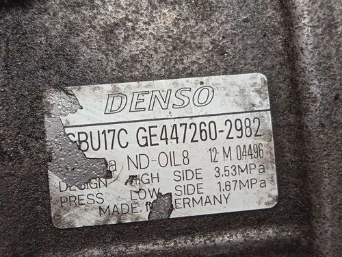 64526987890 KLIMAKOMPRESSOR / 4472602982 / 7260737 FÜR BMW X6 E71 XDRIVE40D - Bild 6 von 10