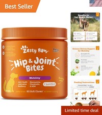 Hip and Joint for Dogs, Glucosamine for Dogs Hip and Joint Supplement with Ch...