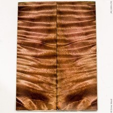 Stabilized curly cotton wood panels, Knife Scales, Scales For Handle