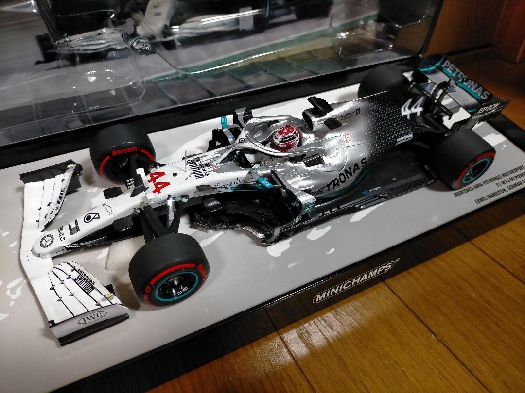 Pma 1/18 Mercedes F1 W10 Hamilton 44 2019 Germany | eBay