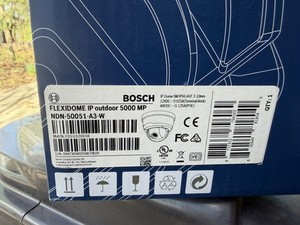 Bosch Flexidome IP Outdoor 5000 MP POE Camera NDN-50051-A3-W