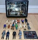 1978 Star Wars Figure Case Vinyl Collector's Vintage With 17 Figures Boba Fett