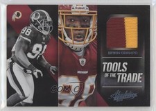 2012 Absolute Tools of the Trade Black Materials Prime 6/50 Brian Orakpo 0n8h