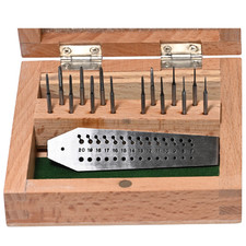 14pc Micro Tap & Die Screw Plate Set Metric 0.7-2.0mm Watchmakers Clockmakers