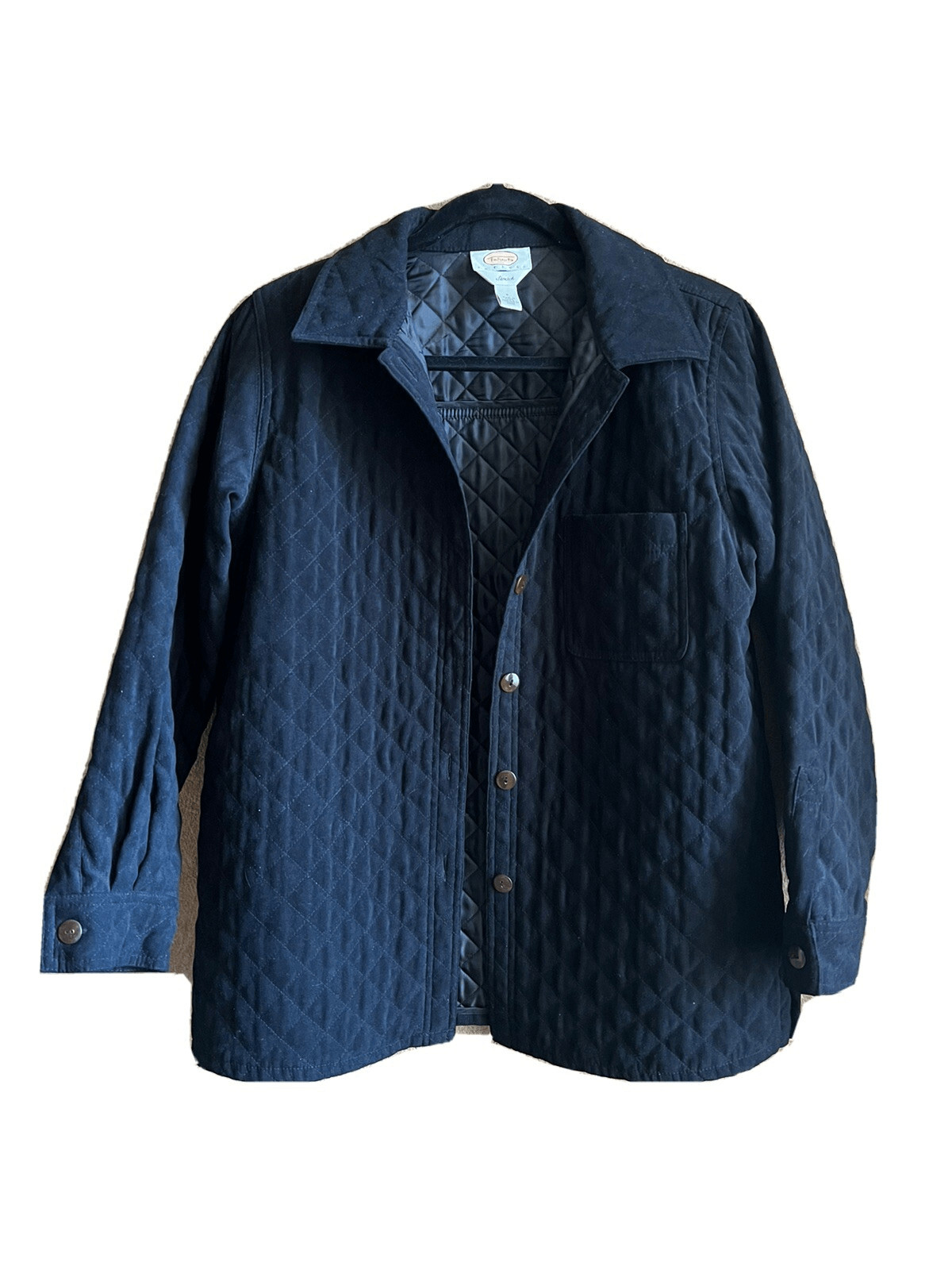 Talbot’s Quilted Button Down Light Weight Coat - image 1