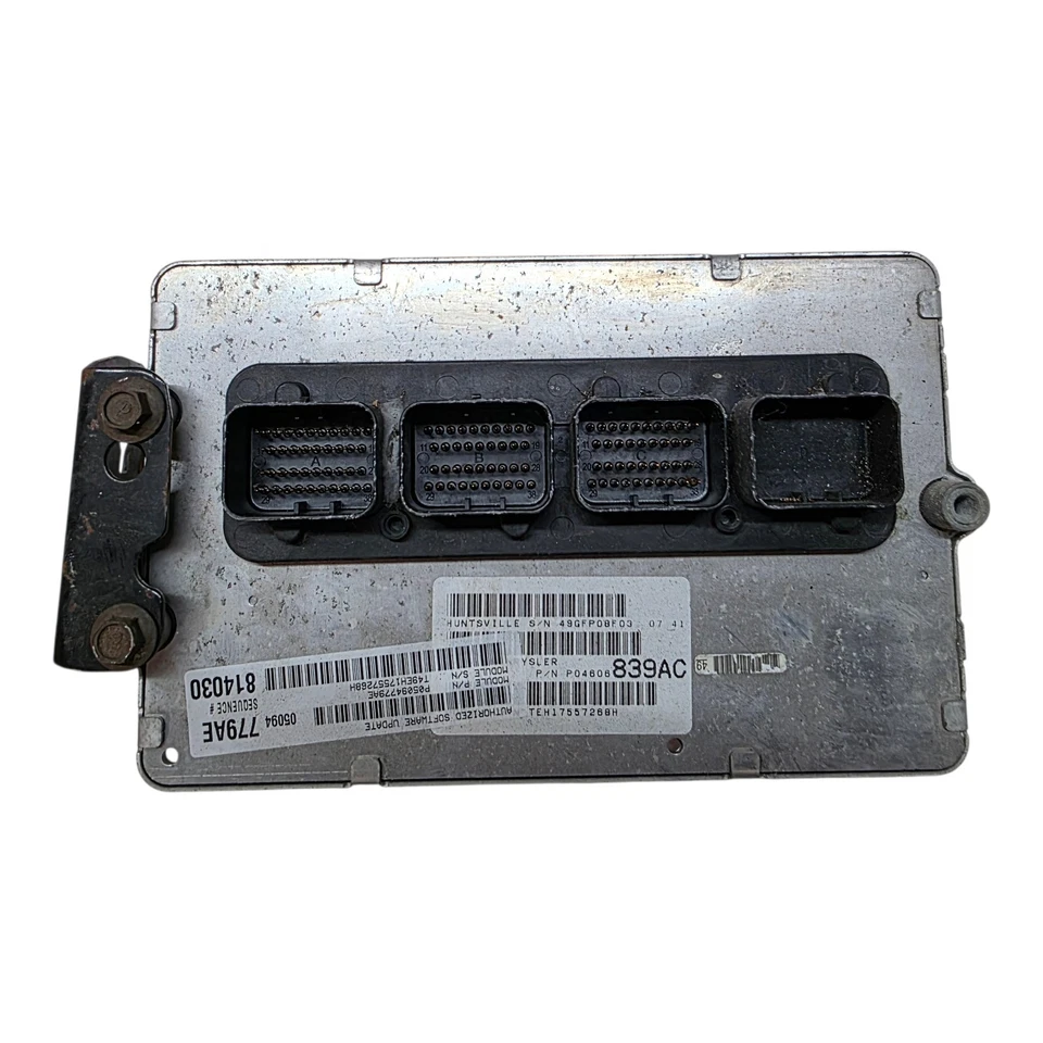 Dodge Charger Magnum Chrysler 300 2006 06 motor computador ECU P04606839AC Foto 4 de 4