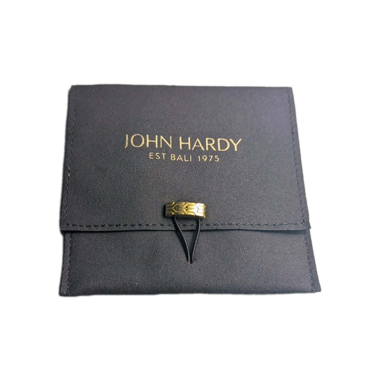 John Hardy Jewelry Small Dust Storage Bag Pouch 4"x4" Free Shipping