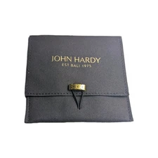 John Hardy Jewelry Small Dust Storage Bag Pouch 4"x4" Free Shipping