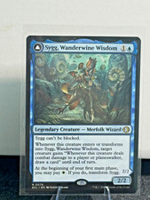 Mtg Sygg Wanderbrine Shield / Wanderine Wisdom Lorwyn Eclipsed 076