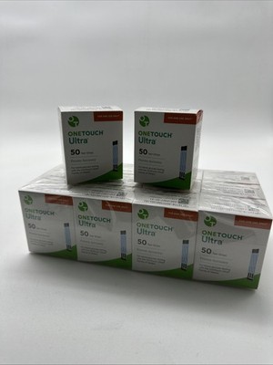 one touch ultra test strips, 14 Boxes , 50 Strips In Each Box.