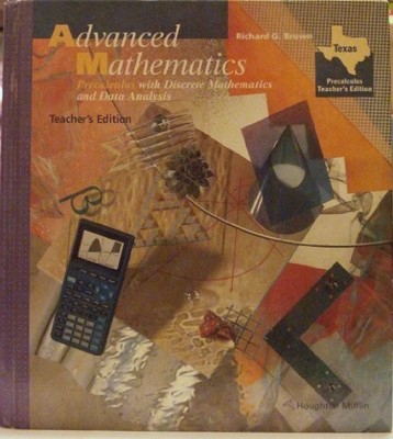 MCDOUGAL LITTELL ADVANCED MATH TEXAS: TEACHER'S EDITION - Hardcover