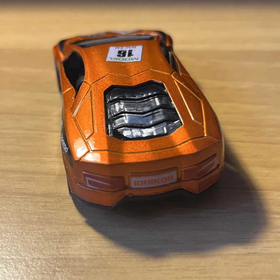 MACCHININA AUTO MODELLINO VINTAGE COLLEZIONE MODEL 16 RACER - 8,5 X 3,5 CM - Immagine 3 di 4