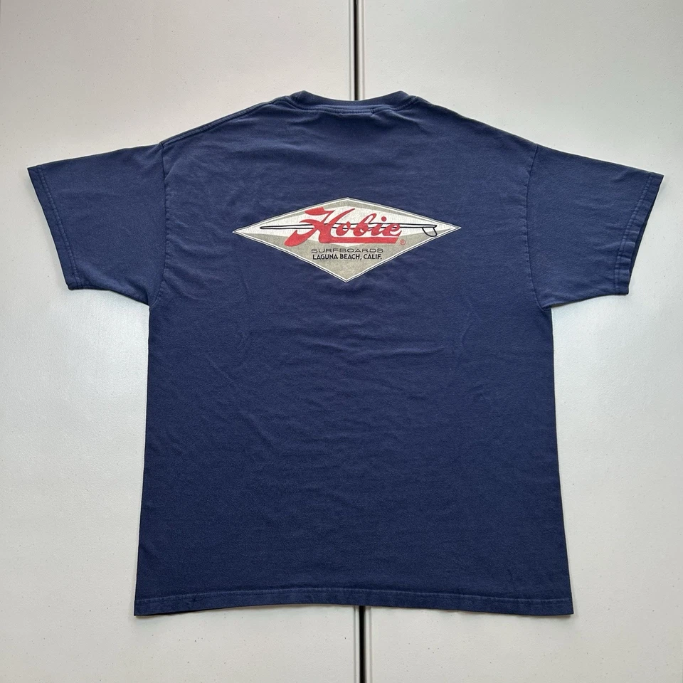 Camisa de Colección Y2k Hobie Tablas de Surf Talla Grande Años 90 Surf Patinador Ropa de Calle Estilo Foto 2 de 4