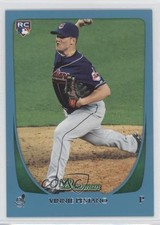 2011 Bowman Draft Blue 341/499 Vinnie Pestano #73 0q5