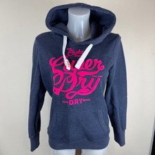 SUPERDRY PREMIUM ENTRY HOODIE UK LADIES SIZE SMALL GREAT CONDITION