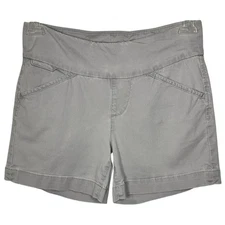 Jag Jeans The Classic Fit Gray Cotton Blend Shorts Women's 4