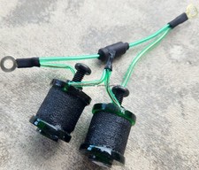 1" 8-32 Tattoo Machine Parts Coils 8 Wrap Hunter Washers Black Green Candy wires