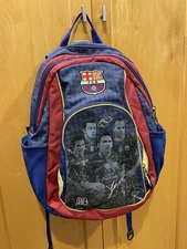 Barcelona FC official #MESSI #INESTIA #FABREGAS #Xavi  backpack 