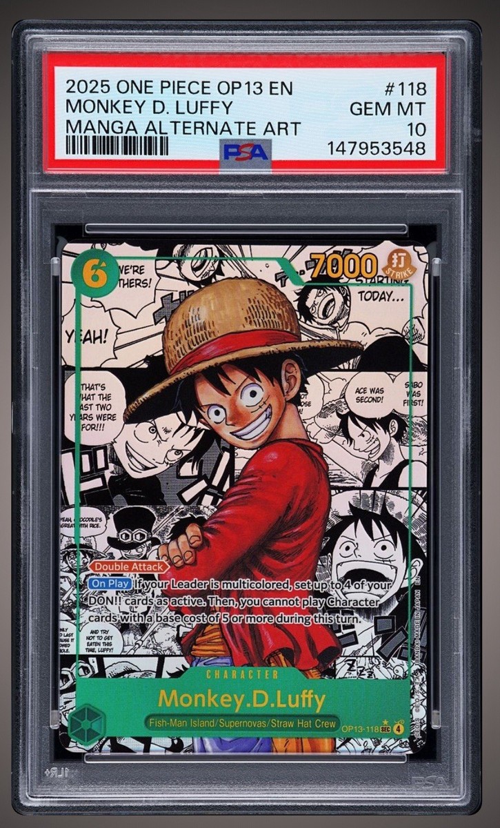 Monkey.D.Luffy (118) (Red Super Alternate Art) OP13-118 Carrying