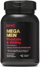 GNC Mega Hommes Prostate et soutien à la virilité 90 caplets