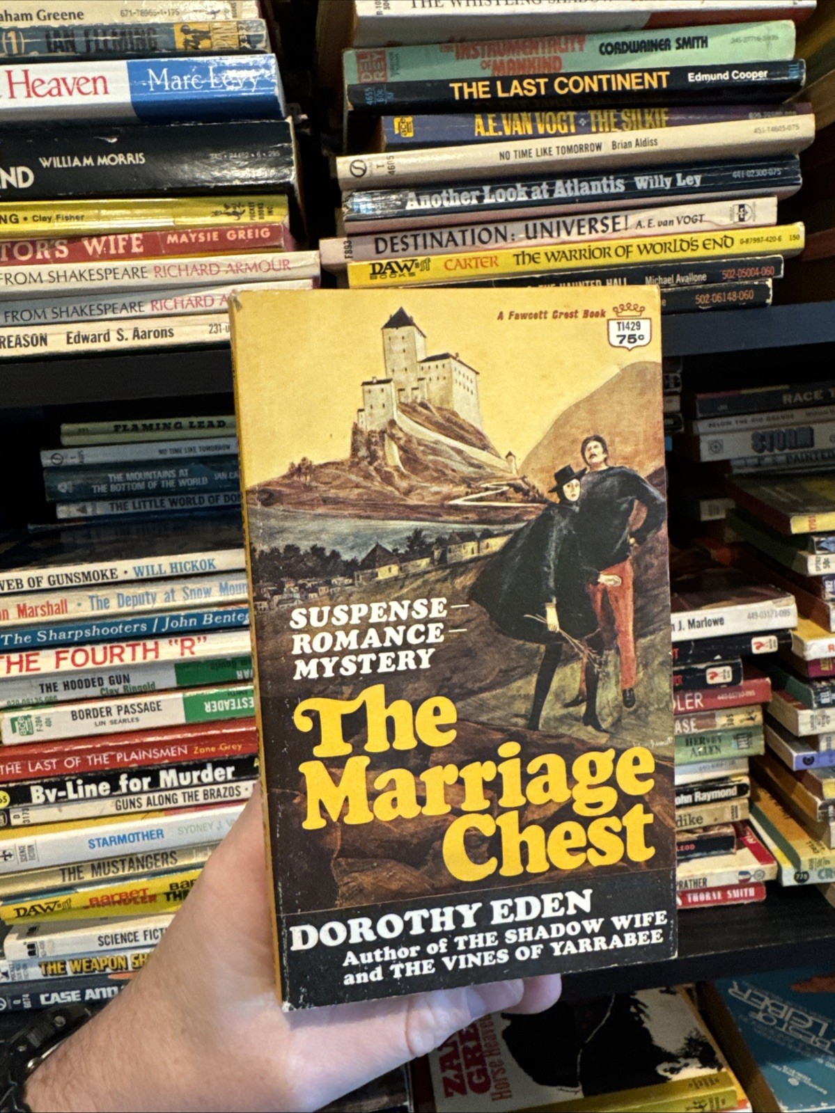 The Marriage Chest Romantic Suspense Paperback Book by Dorothy Eden 1965VMV