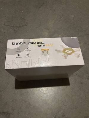 #ad Exercise Ball Daisy Shaped Yoga Ball Base with Resistance Bands for Stability $15.00