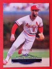 2011 Topps Marquee Blue /299 Ozzie Smith #5 Cardinals HOF - 10+ Items Ship FREE!