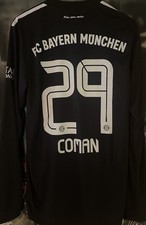 Kingsley Coman Spielertrikot Matchworn/Prepared Fc Bayern München