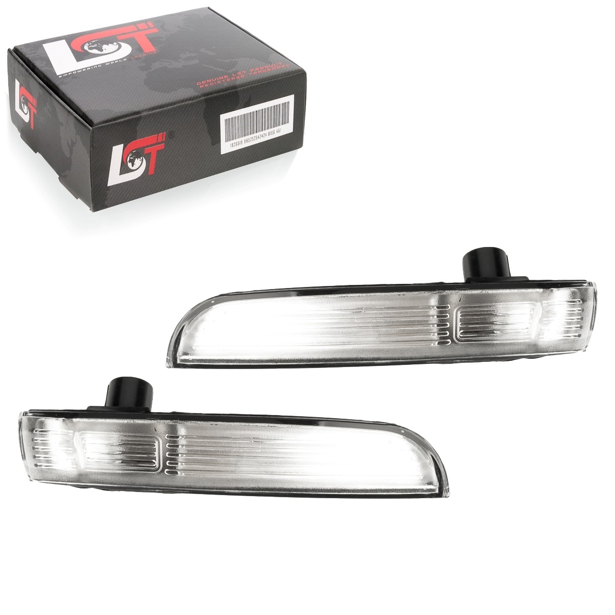 2x Exterior Mirror Indicator Clear Glass Left Right for Ford Ecosport from 2012