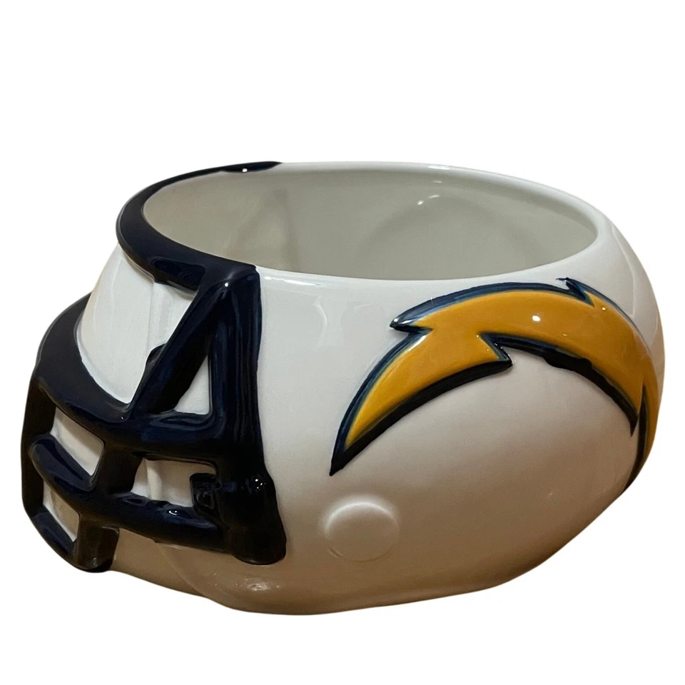 San Diego Chargers NFL Football Helm Keramik Schüssel Becher Schmuck Tasse Schale Dekor
