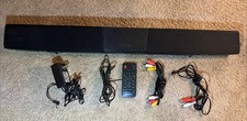 Home Theater Speaker INSIGNIA NS-SB212 Black Subwoofer SoundBar W Remote Cords