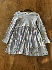 Joules Dress Girls Size 11-12Y  Hampton Paperbag Waist Dress Horse Equestrian
