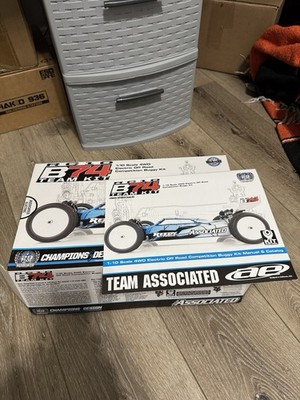 Associated RC10 B74 Team Kit Assembled With Clear Lexan Body. Newly Assembled