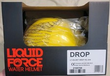 NIB Liquid Force DROP Water Helmet, Adult's Size S/M - Color Yellow