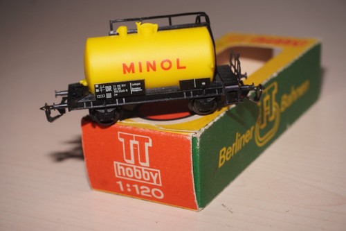 H8/36] BTTB 4410 Spur TT DR Kesselwagen "Minol" OVP klasse Zustand !! | Zustand: Gebraucht