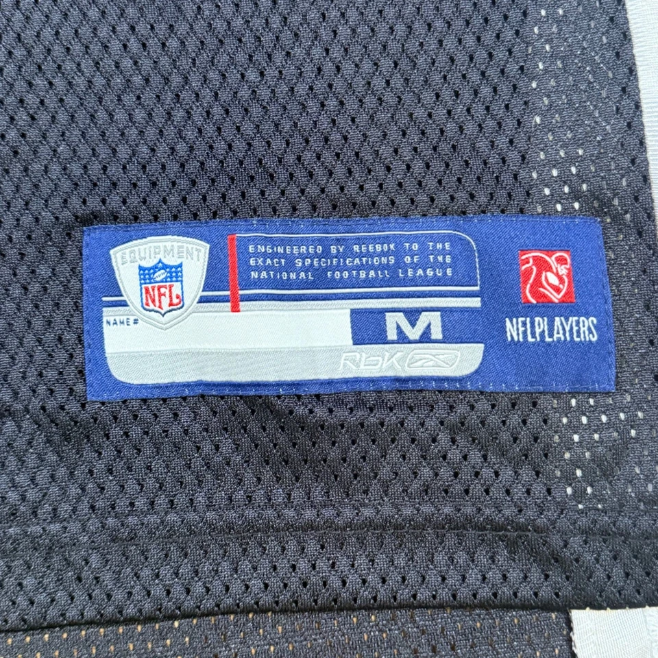 Camiseta de futebol vintage Reebok NFL Cincinnati Bengals Ochocinco 85 preta média - Imagem 4 de 4