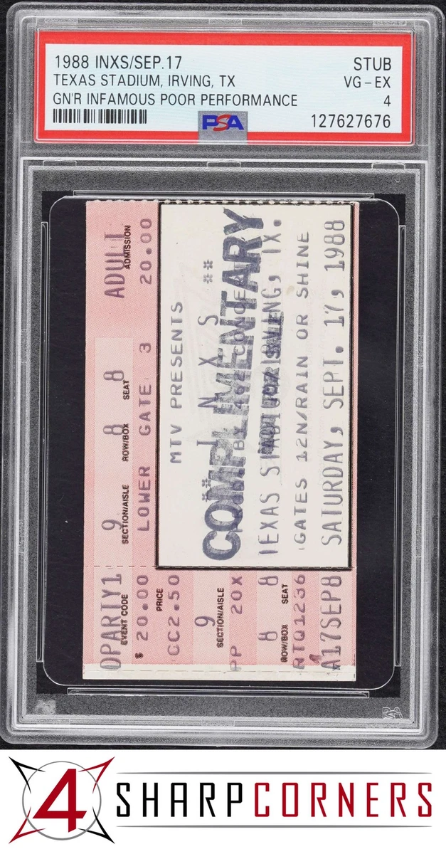 Guns N Roses Ticket Stub for sale | eBay
