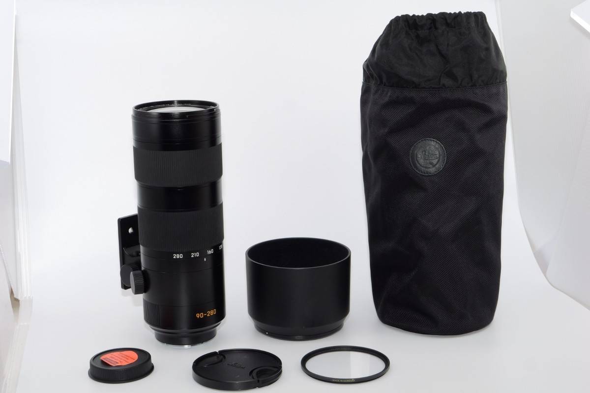 Leica APO-Vario-Elmarit SL 90-280mm f2.8-4 zoom Lens. Hood. Leica