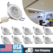 10-20PCS Dimmable LED Downlight 5W Recessed Ceiling Light Spotlight 85V-265V US